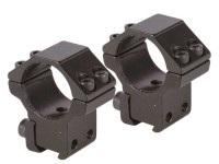 Mantis 1 inch Rings, Medium, 3/8 inch Dovetail, 4 Screws/Cap