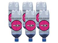 Airburst MegaBoom 1-Liter Bottles w/BoomDust, Bullseye Graphic, 6pk
