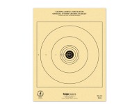 Kruger NRA 25 ft Air Rifle Target, 7 inchx9 inch, 100ct