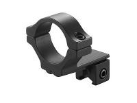 BKL Single 30mm Single Strap Offset Ring, 3/8 inch or 11mm Dovetail, .60 inch Long, Medium, Black