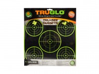 Hatsan TruGlo 5 Target Pack, 12 inch Targets, 6ct