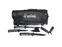 12 Survivors Knife Rollup Kit