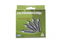 ASG UltraAir 12g CO2 Cartridges, 5ct