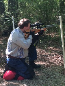 Charles Garvey and his modified FWB P70