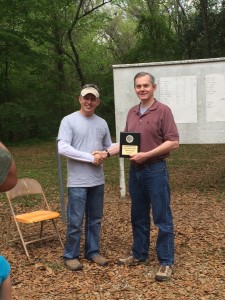 Mike Vredenburg presented with the 1st Place Open Class award