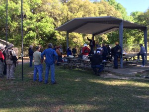 Day 1 shooters meeting