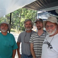 JD Dodge (on right) from Washington state was manning the check-in table.