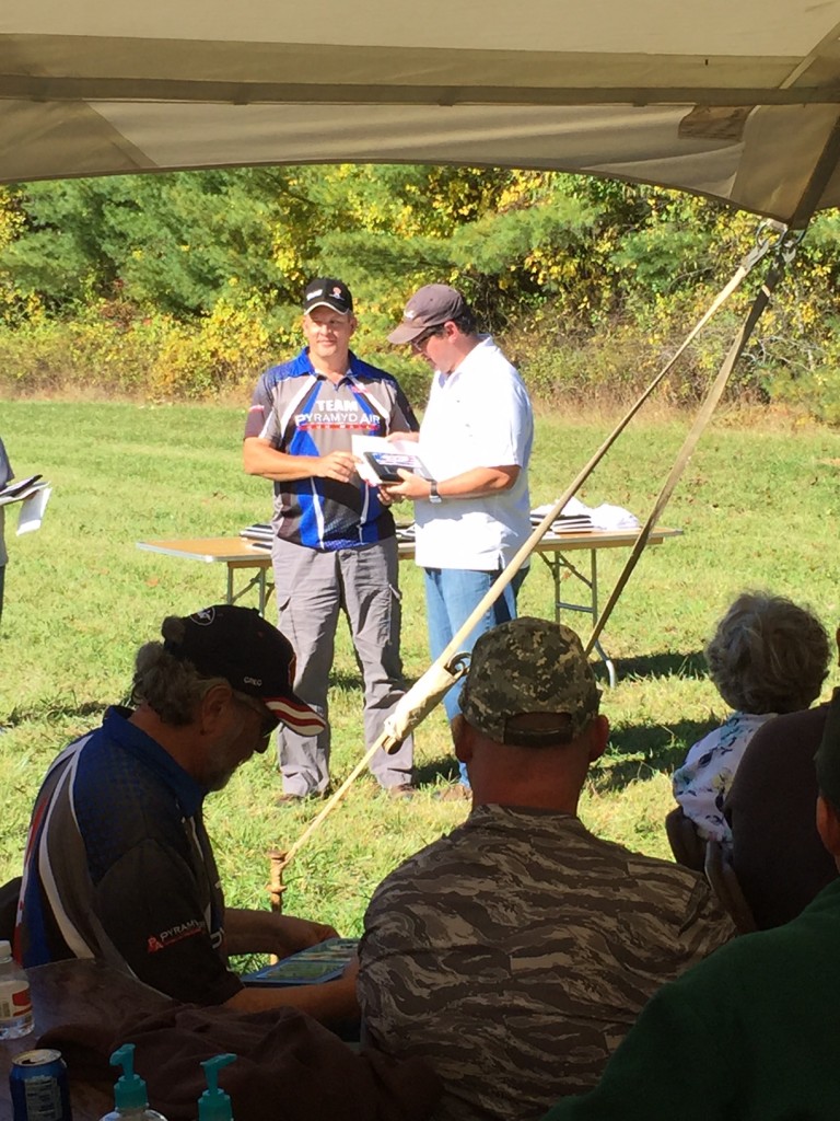 Harold accepting his 4th place WFTF PCP award