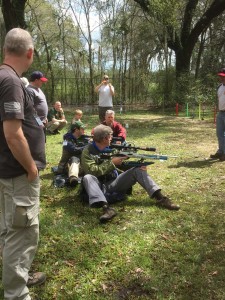 Harold, Tyler and Paul during the shoot off for 1st place and overall match winner