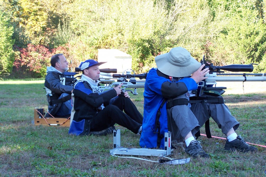 Shoot off for Open PCP between (Far to Near) Will Piatt, Vlad Berchanskiy, Jim Whittlesey