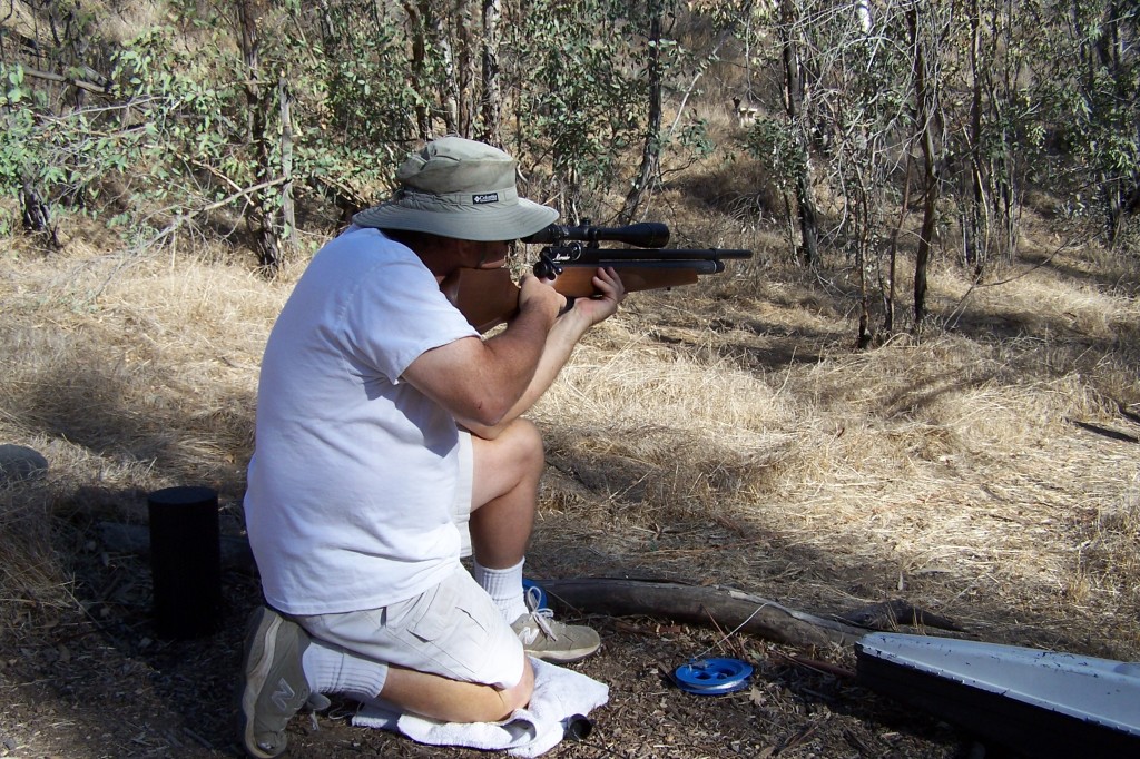 Mark Woss shooting a Marauder