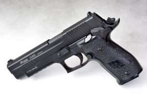 The Sig Sauer P225 X-Five is an excellent traning airgun if carrying a full-sized 9mm is your eventual goal.