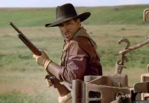 Shorty Austin, (George Eads character in “Monte Walsh”) wrapped the buttstock of his Winchester lever action shotgun with a sheepskin to soften the recoil. You can do the same with the Walther lever action rifle to disguise the wide black buttplate.