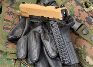 White dot tactical sights are another feature that gives the CQBP an authentic look and improved shooting capability.