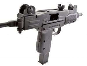 The blowback action is evidenced by the ejection port opening and closing with each round fired. On full auto, the airgun also has a respectable kick for a .177 caliber pistol.