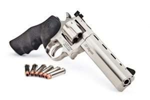 The latest Dan Wesson .357 Magnum revolver is the basis for the top two ASG CO2 versions.