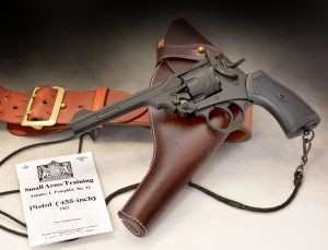 History has, in a way, dictated which guns are the most significant, among them the great Webley MKVI. As a manufacturer, Webley also has a lengthy history building airguns, so their c. 1937 MKVI in .177 caliber is based on the same blueprint as the original .455 caliber military revolver.