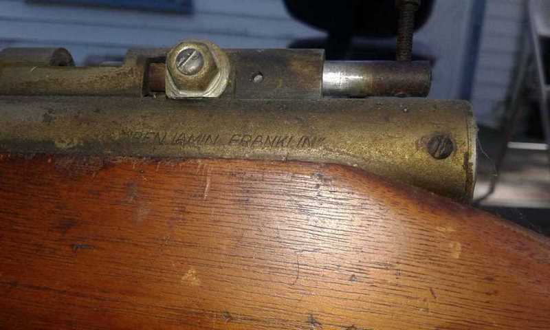 benjamin franklin air rifle model 340