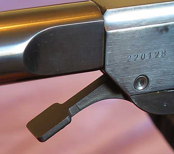 Walther LGV Olympia barrel latch