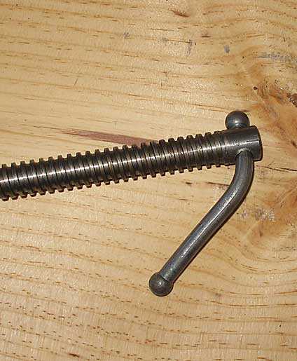 barrel bending fixture bent handle