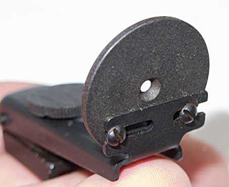 IZH 61 old model rear sight with disk
