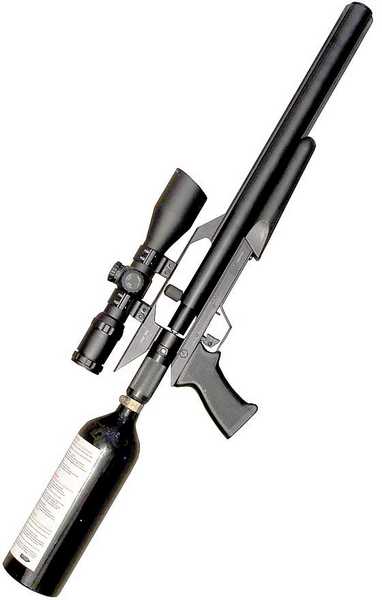 AirForce Talon SS precharged pneumatic air rifle with CO2 adapter