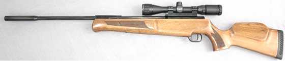  Theoben  Crusader breakbarrel air  rifle  Air  gun  blog 