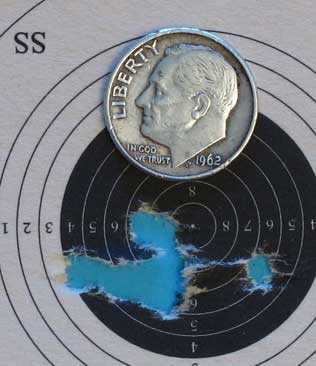 AirForce Talon SS rifle Premiers 25 yards 6 power