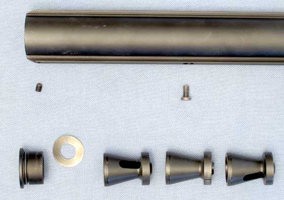 AirForce Condor SS precharged air rifle baffles