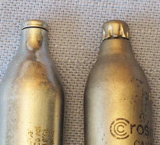 Bottle cap CO2 cartridge
