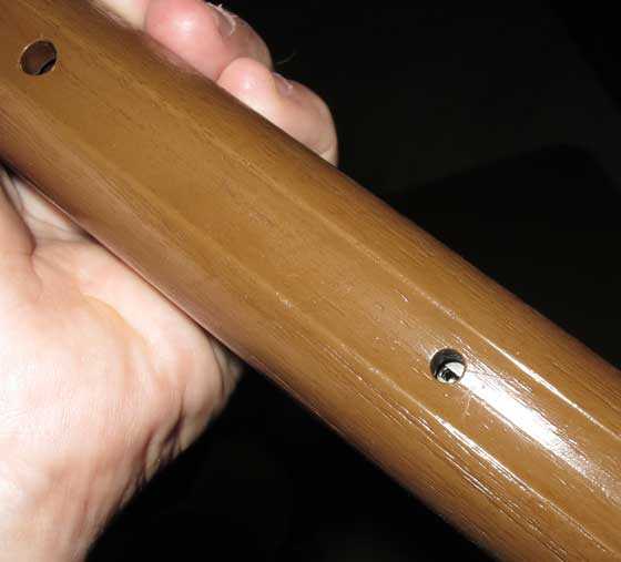 Crosman M1 Carbine oil hole