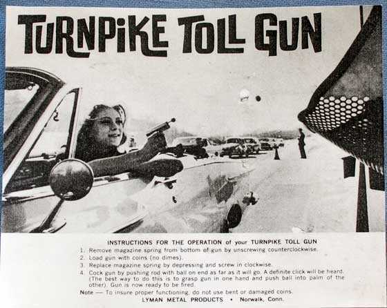 Toll Booth gun literature