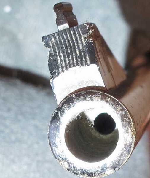 BSA Super Meteor muzzle