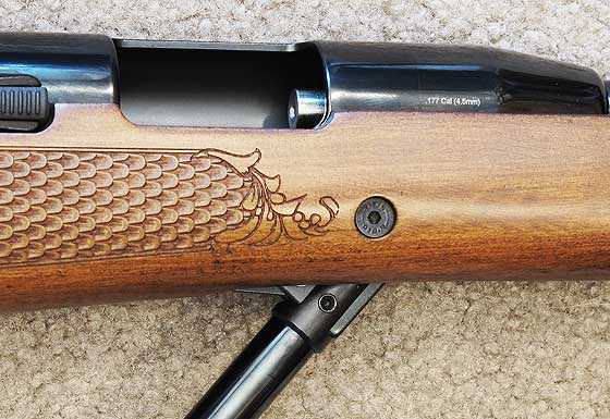 TX 200 Mark III new rifle cocked
