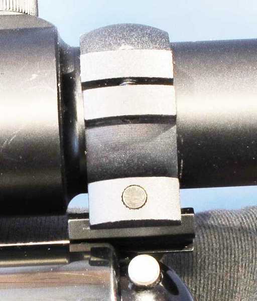 TX 200 Mark III new rifle mount slippage detail