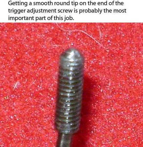 Octane combo trigger adjustment screw