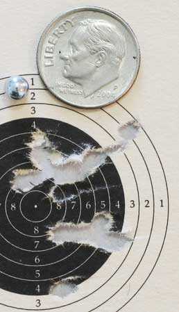 Colt Python target 2