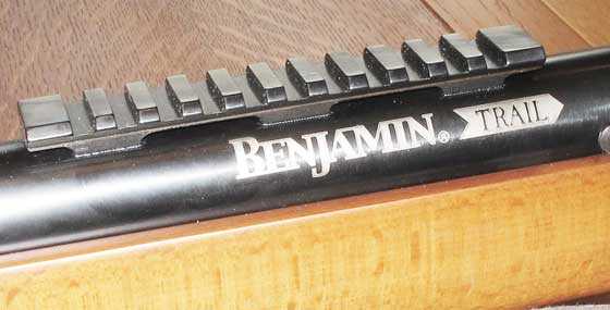 Benjamin Trail Nitro Piston 2 scope base