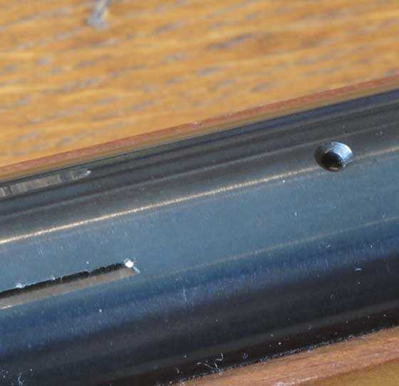 El Gamo 300 scope grooves