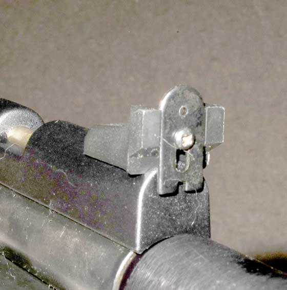 Crosman 2240 rear sight