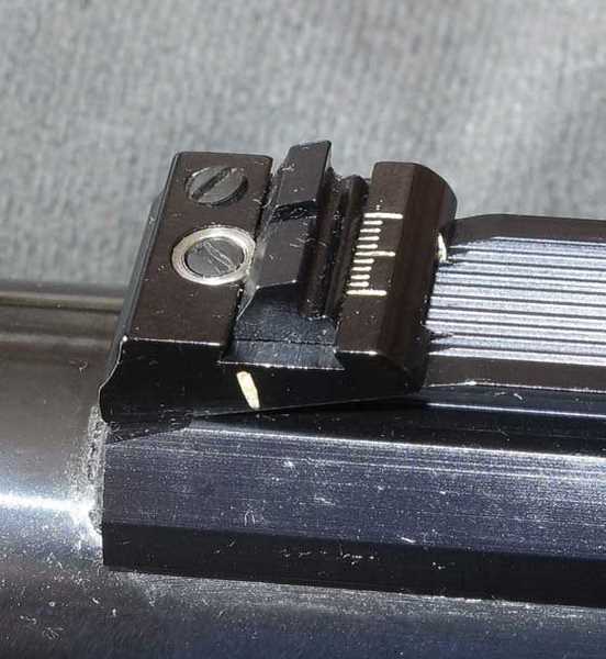 BSA Airsporter Stutzen rear sight