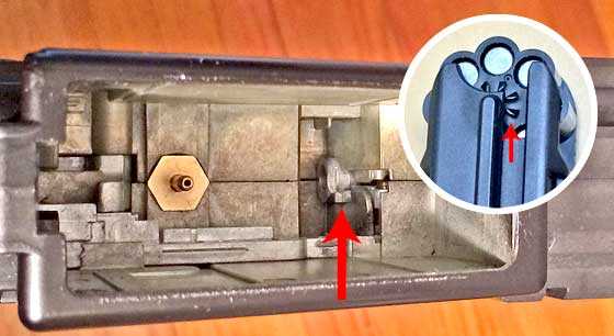 Winchester MP4 CO2 rifle cylinder indexing