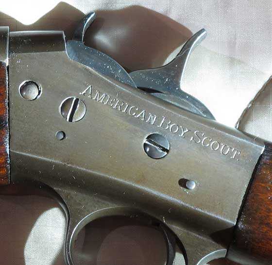 American Boy Scout rifle markings