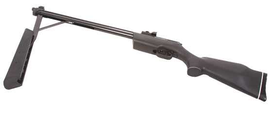 Webley Rebel air rifle pump handle open