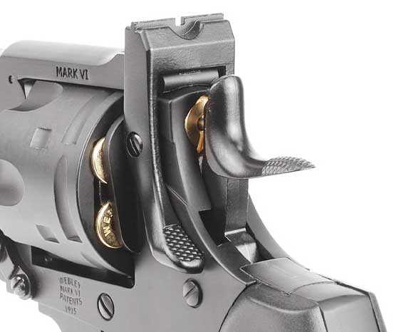 Webley Mark VI revolver sights