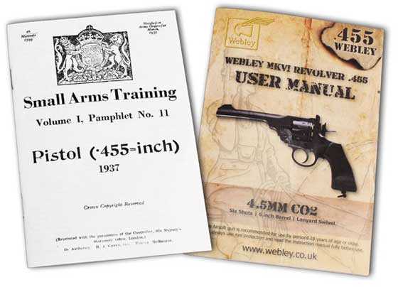 Webley Mark VI revolver pamphlet