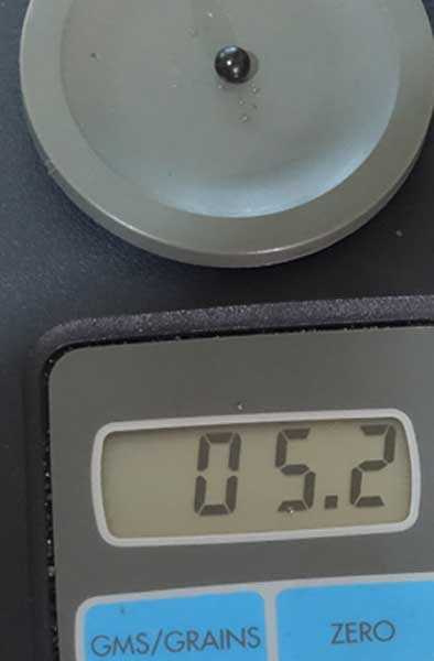 lrgest Black Diamond weight