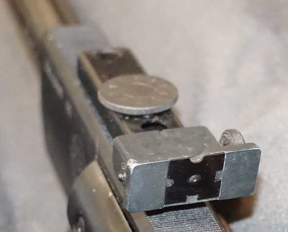 Diana 45  rear sight