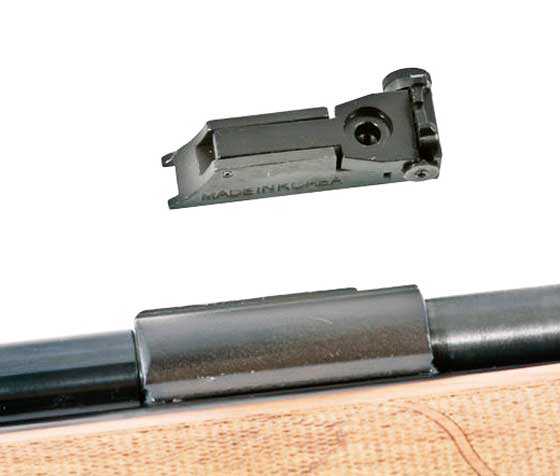 Sam Yang 909S rear sight