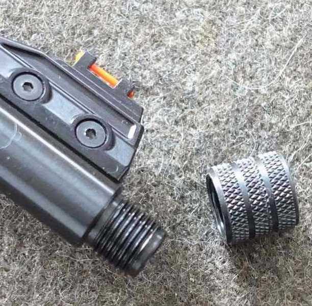 Walther Terrus threaded muzzle